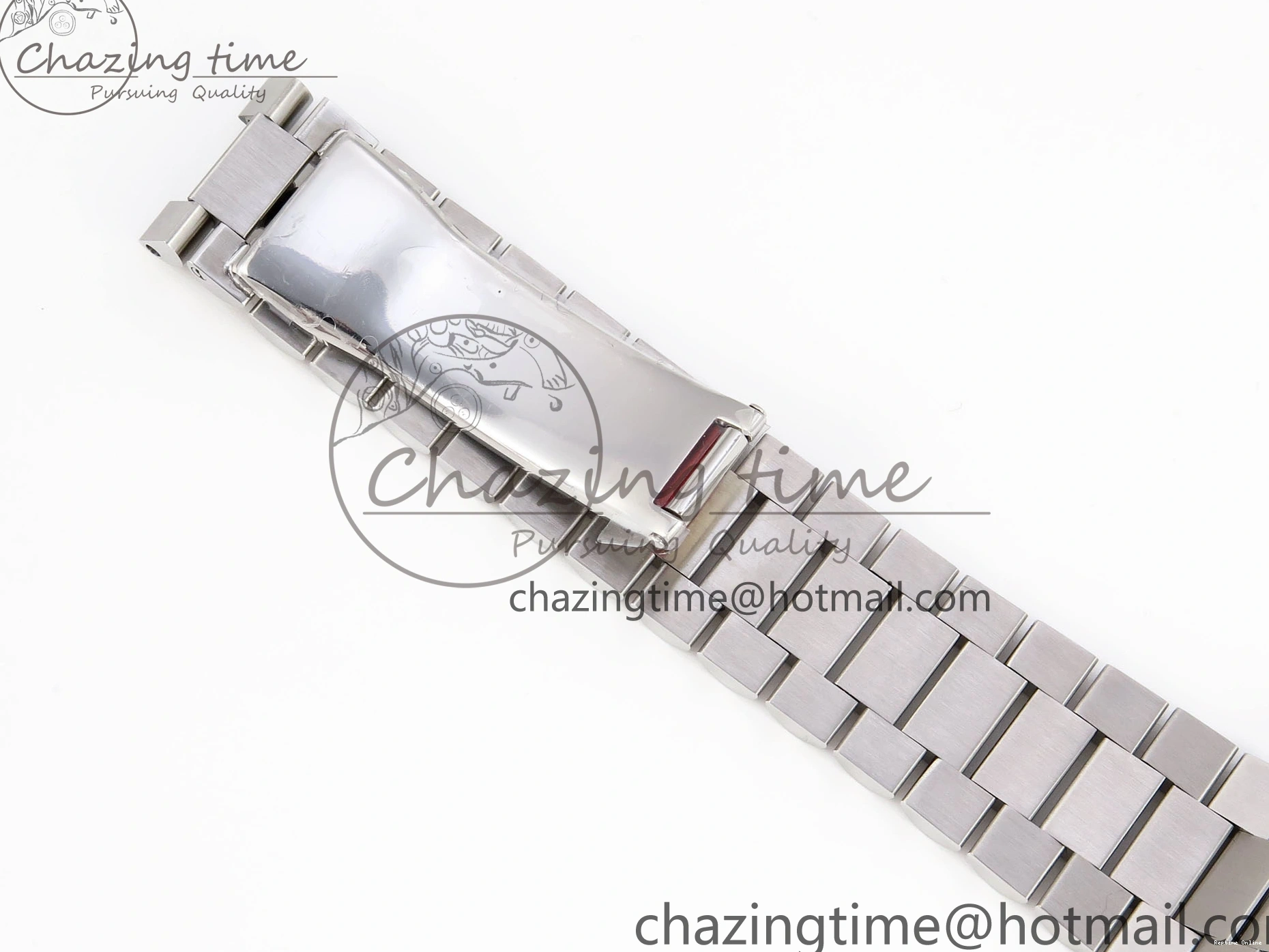 1224 DayDate 40 SS GSF Gain Weight White Roman Dial Diamonds Bezel on President Bracelet A Sustainable 1920